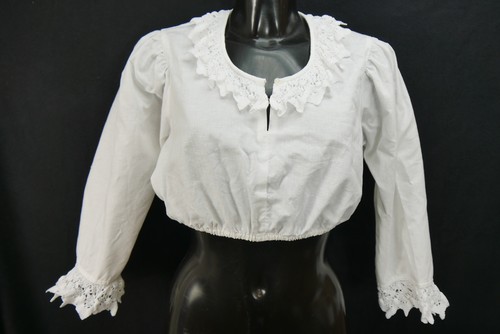 Dirndlbluse weiß bluse - dirndlbluse,