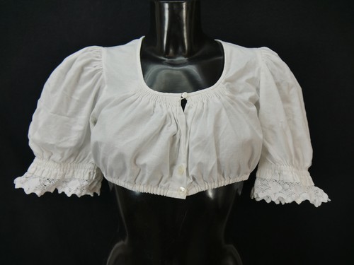 Dirndlbluse weiß bluse - gr.36,