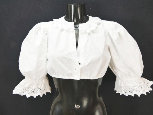 Dirndlbluse weiß bluse - weiß,