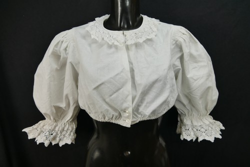 Dirndlbluse weiß bluse - gr.44,