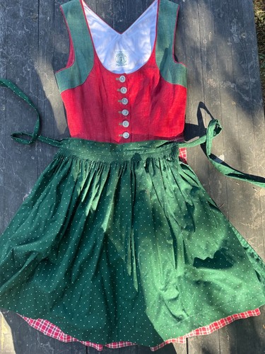 Mini leinendirndl tostmann - leinendirndl,
